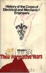 THEIR FORMATIVE YEARS VOLUME 1     PDF电子版封面  0706905156   