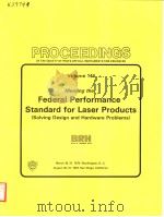 PROCEEDINGS OF THE SOCIETY OF PHOTO-OPTICAL INSTRUMENTATION ENGINEERS VOLUME 144 MEETING THE FEDERAL PDF电子版封面 0892521716 JACK L.TECH