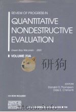 REVIEW OF PROGRESS IN QUANTITATIVE NONDESTRUCTIVE EVALUATION VOLUME 23A PDF电子版封面 073540173X DONALD O.THOMPSON DALE E.CHIM