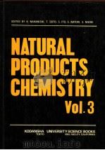 NATURAL PRODUCTS CHEMISTRY VOL.3 1983 PDF电子版封面 0935702148