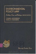 ENVIRONMENTAL POLICY LAW PDF电子版封面 0882778862 THOMAS J.SCHOENBAUM RONALD H.