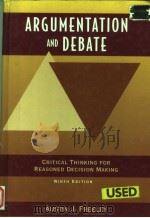 ARGUMENTATION AND DEBATE  NINTH EDITION   1996年  PDF电子版封面    AUSTIN J.FREELEY 
