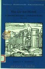 KING LEAR AND MACBETH（1996 PDF版）