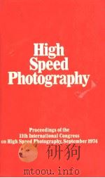 HIGH SPEED PHOTOGRAPHY PDF电子版封面 P.J.ROLLS