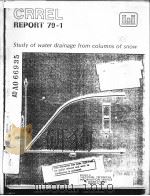 STUDY OF WATER DRAINAGE FROM COLUMNS OF SNOW PDF电子版封面 A.DENOTH W.SEIDENBUSCH M.BLU