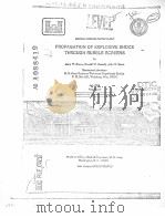 PROPAGATION OF EXPLOSIVE SHOCK THROUGH RUBBLE SCREENS PDF电子版封面