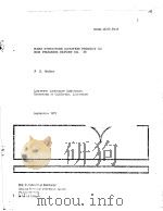 HARD STRUCTURE MUNITION PROJECT (U) HSM PROGRESS REPORT NO.88 PDF电子版封面 F.E.WALKER