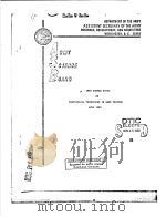1980 SUMMER STUDY ON STATISTICAL TECHNIQUES IN ARMY TESTING PDF电子版封面