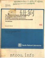 THE SPECTROPHOTOMETRIC DETERMINATION OF COBALT (2) IN THE PRESENCE OF THE COBALT (3) COORDINATION CO     PDF电子版封面    RAYMOND M.MERRILL 