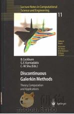 DISCONTINUOUS GALERKIN METHODS  THEORY COMPUTATION AND APPLICATIONS     PDF电子版封面  3540667873   