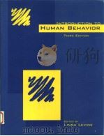 INTRODUCTION TO HUMAN BEHAVIOR THIRD EDITION PDF电子版封面 0536006024 LINDA LEVINE
