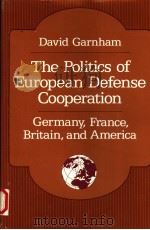 THE POLITICS OF EUROPEAN DEFENSE COOPERATION（1988 PDF版）