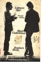 LISTEN TO THIS!  SECOND EDITION   1977年  PDF电子版封面    MARY UNDERWOOD 