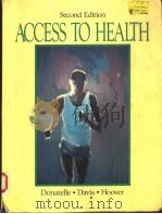ACCESS TO HEALTH SECOND EDITION 1991 PDF电子版封面 0130131458