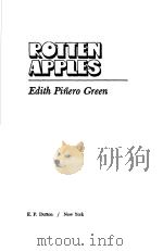 ROTTEN APPLES 1977 PDF电子版封面 PINERO GREEN