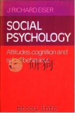 SOCIAL PSYCHOLOGY 1986 PDF电子版封面 0521339340 J.RICHARD EISER