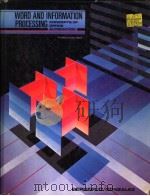 WORD AND INFORMATION PROCESSING CONCEPTS OF OFFICE AUTOMATION  THIRD EDITION（1981年 PDF版）