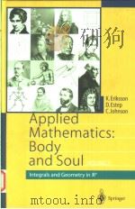 APPLIED MATHEMATICS:BODY AND SOUL VOLUME 2 PDF电子版封面 3540008896