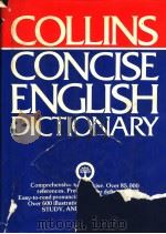 COLLINS CONCISE DICTIONARY OF THE ENGLISH LANGUAGE   1975  PDF电子版封面  0004330471   