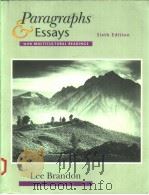 PARAGRAPHS AND ESSAYS WITH MULTICULTURAL READINGS SIXTH EDITION 1994年 PDF电子版封面 LEE BRANDON