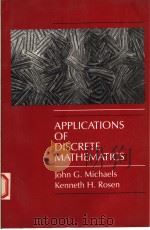 APPLICATIONS OF DISCRETE MATHEMATICS 1991 PDF电子版封面 0070418233