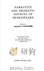 NARRATIVE AND DRAMATIC SOURCES OF SHAKESPEARE  VOLUME V   1964  PDF电子版封面  0415163439   