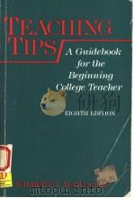 TEACHING TIPS  EIGHTH EDITION（1986 PDF版）