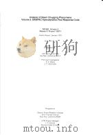 ANALYSIS OF STEAM CHUGGING PHENOMENA  VOLUME 3:SAMPAC HYDRODYNAMIC POOL RESPONSE CODE   1979  PDF电子版封面     