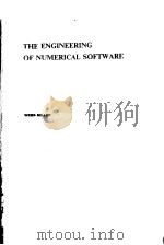 THE ENGINEERING OF NUMERICAL SOFTWARE PDF电子版封面 0132790432