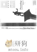 PSCC 13TH POWER SYSTEMS COMPUTATION CONFERENCE PROCEEDINGS VOLUME 1.2 PDF电子版封面