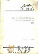 13TH INTERNATIONAL CONFERENCE ON ELECTRICITY DISTRIBUTION 1995 6 PDF电子版封面