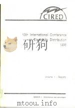 13TH INTERNATIONAL CONFERENCE ON ELECTRICITY DISTRIBUTION 1995 2 PDF电子版封面