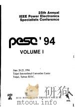 PESC'94  RECORD  VOLUME 1（ PDF版）