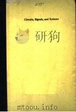 CIRCUITS SIGNALS AND SYSTEMS PDF电子版封面 0262192292