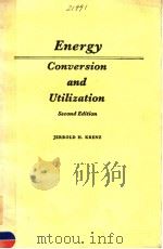ENERGY CONVERSION AND UTILIZATION SECOND EDITION PDF电子版封面 0205080219 JERROLD H.KRENZ