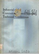 INDUSTRIAL AND COMMERCIAL POWER SYSTEMS TECHNICAL CONFERENCE（ PDF版）