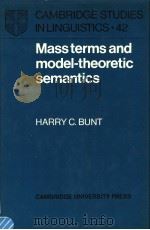 MASS TERMS AND MODEL-THEORETIC SEMANTICS（ PDF版）