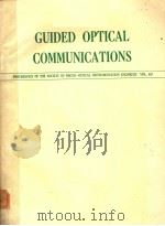 GUIDE OPTICAL COMMUNICATIONS PDF电子版封面 FRANK L.THIEL