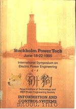 STOCKHOLM POWER TECH JUNE 18-22 1995 6-2 PDF电子版封面