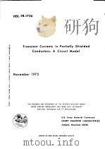 TRANSIENT CURRENTS IN PARTIALLY SHIELDED CONDUCTORS: A CIRCUIT MODEL（ PDF版）