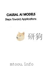 CAUSAL AI MODELS STEPS TOWARD APPLICATIONS PDF电子版封面 1560320486 WERNER HORN