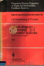 104 FREQUENCY DOMAIN PROPERTIES OF SCALAR AND MULTIVARIABLE FEEDBACK SYSTEMS PDF电子版封面 7506207478 J.S.FREUDENBERG D.P.LOOZE
