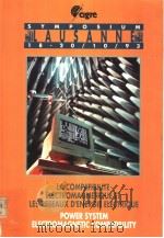 LA COMPATIBILITE ELECTROMAGNETIQUE ET LES RESEAUX D'ENERGIE ELECTRIQUE POWER SYSTEM ELECTROMAGN PDF电子版封面