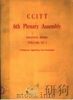 CCITT 6TH PLENARY ASSEMBLY VOLUME  VI.1（ PDF版）