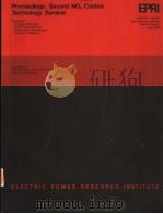 PROCEEDINGS:SECOND NOX CONTROL TECHNOLOGY SEMINAR     PDF电子版封面    J.EDWARD CICHANOWICZ 