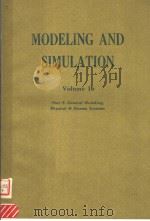 MODELING AND SIMULATION VOLUME 16 PART 5 PDF电子版封面 087664888X WILLIAM G.VOGT MARLIN H.MICKL