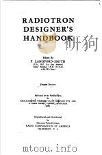 RADIOTRON DESIGNER‘S HANDBOOK RADI PDF电子版封面 F.LANGFORD-SMITH
