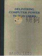 DELIVERING COMPUTER POWER TO ENG USERS PDF电子版封面 0818604921