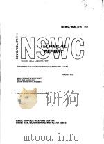 NAVAL SURFACE WEAPONS CENTER WHITE OAK SILVER SPRING MARYLAND 20910（ PDF版）