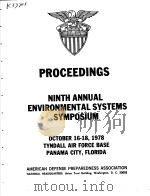 PROCEEDINGS NINTH ANNUAL ENVIRONMENTAL SYSTEMS SYMPOSIUM PDF电子版封面